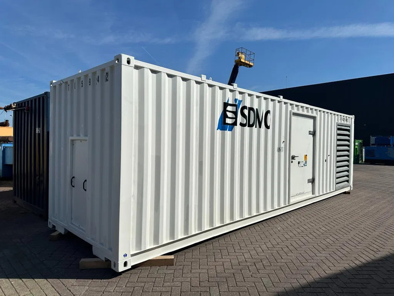 Elektrický generátor SDMO Perkins Leroy Somer 1460 kVA Silent generatorset Powerplant in 40 ft container: obrázek 6