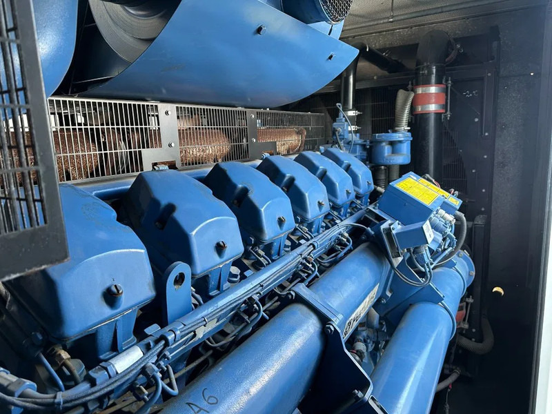 Elektrický generátor SDMO Perkins Leroy Somer 1460 kVA Silent generatorset Powerplant in 40 ft container: obrázek 11