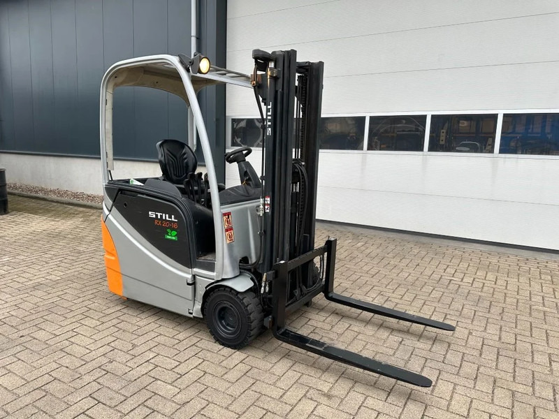Elektrický vysokozdvižný vozík Still RX20-16 1.6 ton Triplex Freelift Elektra Heftruck accu 2014: obrázek 18