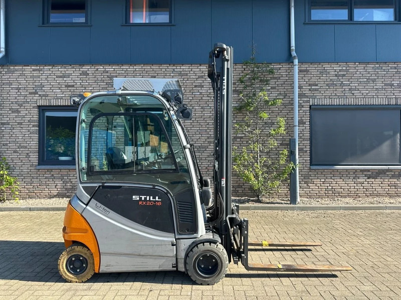 Elektrický vysokozdvižný vozík Still RX20-16P 1.6 ton Triplex Freelift Sideshift Elektra Heftruck Accu 2018 !: obrázek 9