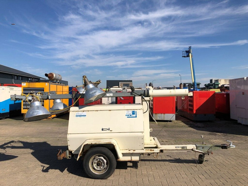 Terex Kubota Leroy Somer 7 kVA lichtmast aggregaat light tower - Osvětlovací stožár: obrázek 1 Terex Kubota Leroy Somer 7 kVA lichtmast aggregaat light tower - Osvětlovací stožár: obrázek 1
