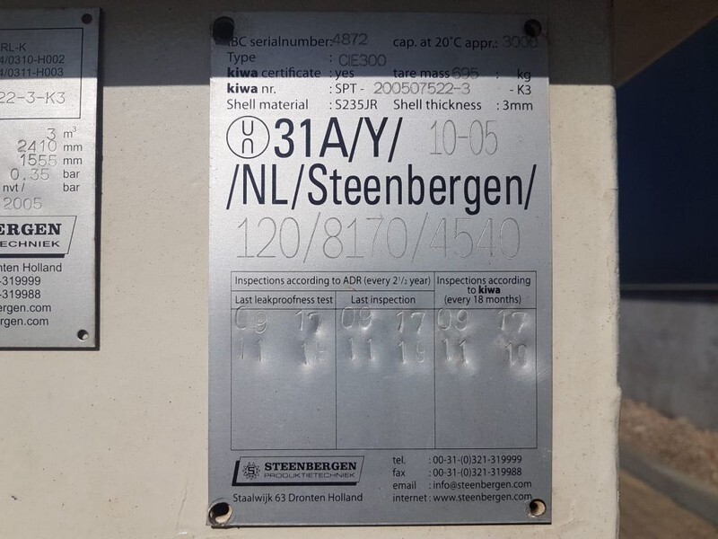 Dieseltank Steenbergen 3000 liter Kiwa IBC Dieseltank - Skladovací nádrž: obrázek 3 Dieseltank Steenbergen 3000 liter Kiwa IBC Dieseltank - Skladovací nádrž: obrázek 3