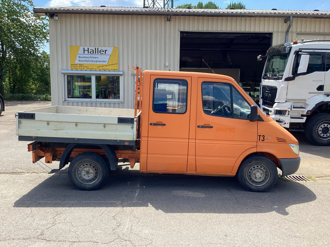 Mercedes-Benz Sprinter Pritsche Doka 211 CDI - Dodávka valník, Dodávka s dvojitou kabinou: obrázek 3 Mercedes-Benz Sprinter Pritsche Doka 211 CDI - Dodávka valník, Dodávka s dvojitou kabinou: obrázek 3