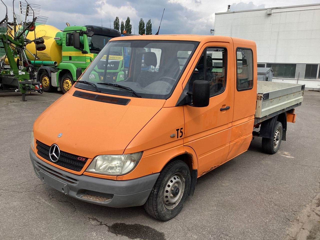 Mercedes-Benz Sprinter Pritsche Doka 211 CDI - Dodávka valník, Dodávka s dvojitou kabinou: obrázek 1 Mercedes-Benz Sprinter Pritsche Doka 211 CDI - Dodávka valník, Dodávka s dvojitou kabinou: obrázek 1