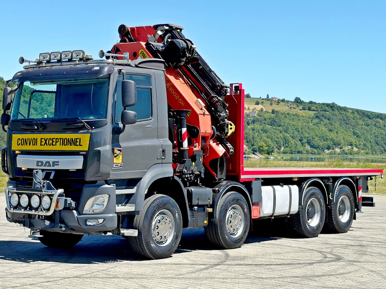 DAF CF 410 * PK 53002 - SH E/JIB PJ 125 E + FUNK*8x4 - Auto s hydraulickou rukou: obrázek 4 DAF CF 410 * PK 53002 - SH E/JIB PJ 125 E + FUNK*8x4 - Auto s hydraulickou rukou: obrázek 4