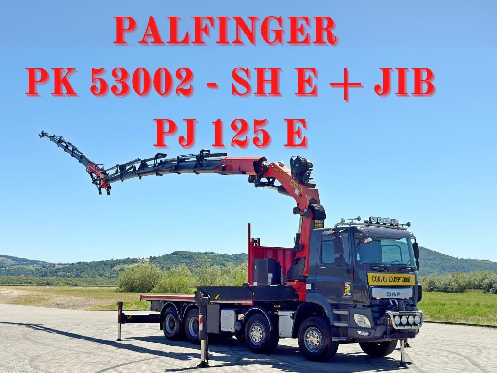 DAF CF 410 * PK 53002 - SH E/JIB PJ 125 E + FUNK*8x4 - Auto s hydraulickou rukou: obrázek 1 DAF CF 410 * PK 53002 - SH E/JIB PJ 125 E + FUNK*8x4 - Auto s hydraulickou rukou: obrázek 1