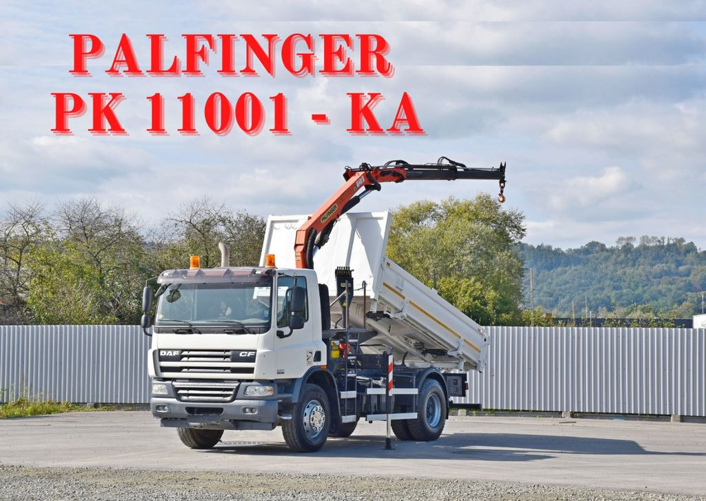 DAF CF 75.310 Kipper 4,30 m* KRAN * TOPZUSTAND - Auto s hydraulickou rukou, Sklápěč: obrázek 1 DAF CF 75.310 Kipper 4,30 m* KRAN * TOPZUSTAND - Auto s hydraulickou rukou, Sklápěč: obrázek 1