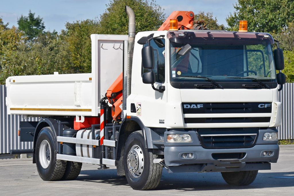 DAF CF 75.310 Kipper 4,30 m + KRAN * TOPZUSTAND - Sklápěč, Auto s hydraulickou rukou: obrázek 4 DAF CF 75.310 Kipper 4,30 m + KRAN * TOPZUSTAND - Sklápěč, Auto s hydraulickou rukou: obrázek 4