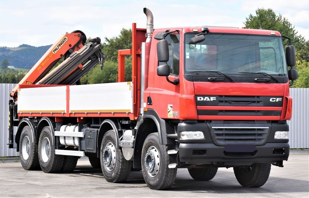 DAF CF 85.410 Pritsche 6,80m + KRAN / FUNK/8x4 DAF CF 85.410 Pritsche 6,80m + KRAN / FUNK/8x4 - Auto s hydraulickou rukou: obrázek 4 DAF CF 85.410 Pritsche 6,80m + KRAN / FUNK/8x4 DAF CF 85.410 Pritsche 6,80m + KRAN / FUNK/8x4 - Auto s hydraulickou rukou: obrázek 4