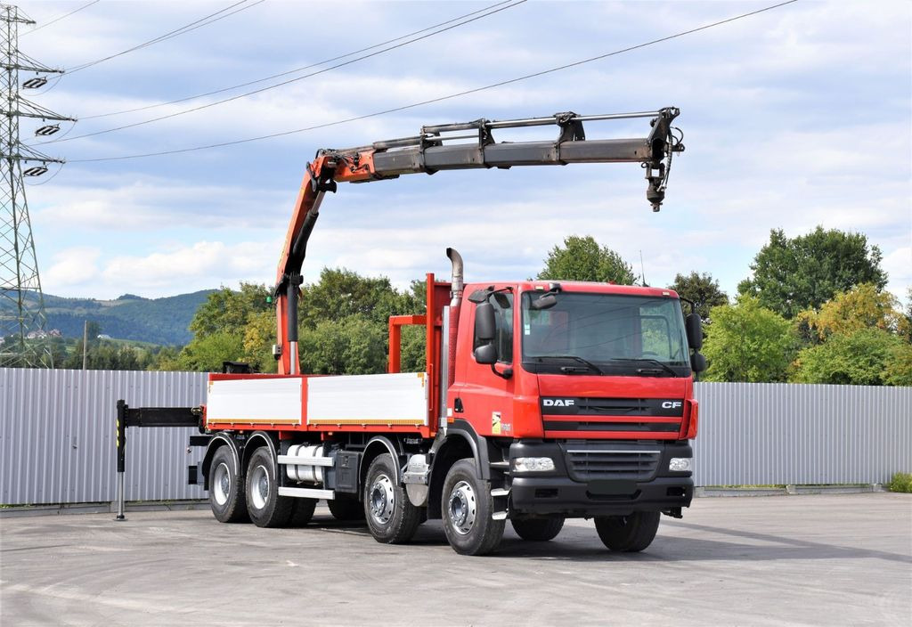 DAF CF 85.410 Pritsche 6,80m + KRAN / FUNK/8x4 DAF CF 85.410 Pritsche 6,80m + KRAN / FUNK/8x4 - Auto s hydraulickou rukou: obrázek 2 DAF CF 85.410 Pritsche 6,80m + KRAN / FUNK/8x4 DAF CF 85.410 Pritsche 6,80m + KRAN / FUNK/8x4 - Auto s hydraulickou rukou: obrázek 2