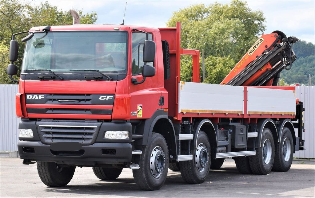 DAF CF 85.410 Pritsche 6,80m + KRAN / FUNK/8x4 DAF CF 85.410 Pritsche 6,80m + KRAN / FUNK/8x4 - Auto s hydraulickou rukou: obrázek 3 DAF CF 85.410 Pritsche 6,80m + KRAN / FUNK/8x4 DAF CF 85.410 Pritsche 6,80m + KRAN / FUNK/8x4 - Auto s hydraulickou rukou: obrázek 3