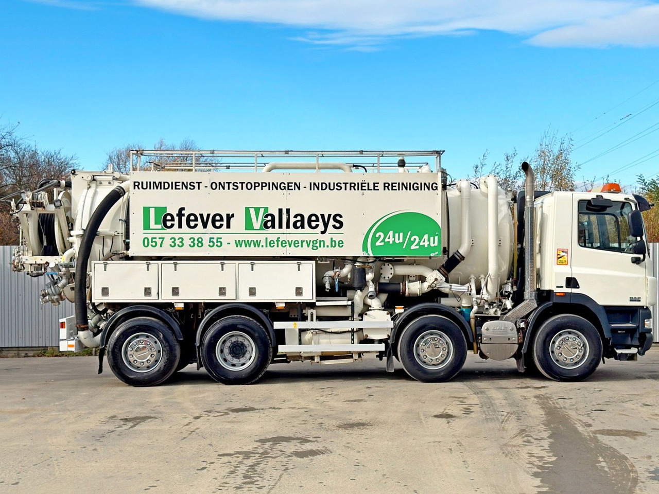 DAF CF 85.410 * Saug und Spülwagen +FUNK - Čistič odpadových jam: obrázek 3 DAF CF 85.410 * Saug und Spülwagen +FUNK - Čistič odpadových jam: obrázek 3