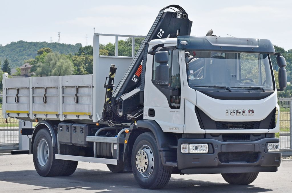 Iveco Eurocargo 190-280L *HIAB 122 B-2 HIDUO + FUNK - Auto s hydraulickou rukou, Sklápěč: obrázek 4 Iveco Eurocargo 190-280L *HIAB 122 B-2 HIDUO + FUNK - Auto s hydraulickou rukou, Sklápěč: obrázek 4