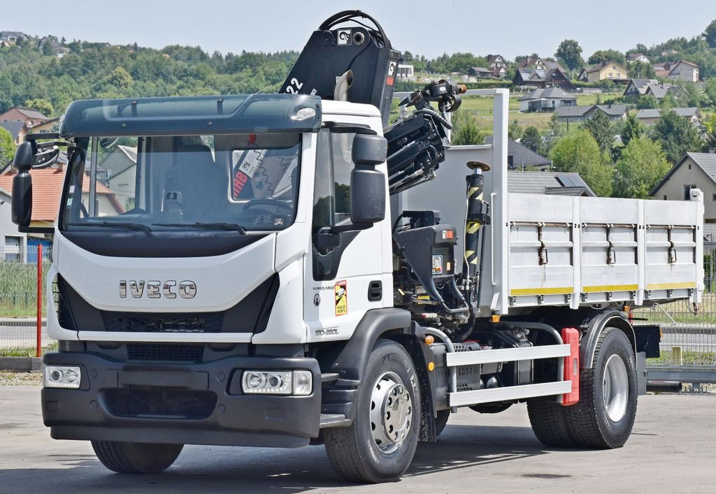 Iveco Eurocargo 190-280L *HIAB 122 B-2 HIDUO + FUNK - Auto s hydraulickou rukou, Sklápěč: obrázek 3 Iveco Eurocargo 190-280L *HIAB 122 B-2 HIDUO + FUNK - Auto s hydraulickou rukou, Sklápěč: obrázek 3