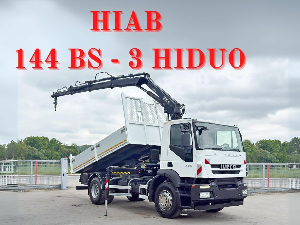 Iveco STRALIS 330 *HIAB 144 BS-3 HIDUO* TOPZUSTAND - Auto s hydraulickou rukou: obrázek 1 Iveco STRALIS 330 *HIAB 144 BS-3 HIDUO* TOPZUSTAND - Auto s hydraulickou rukou: obrázek 1