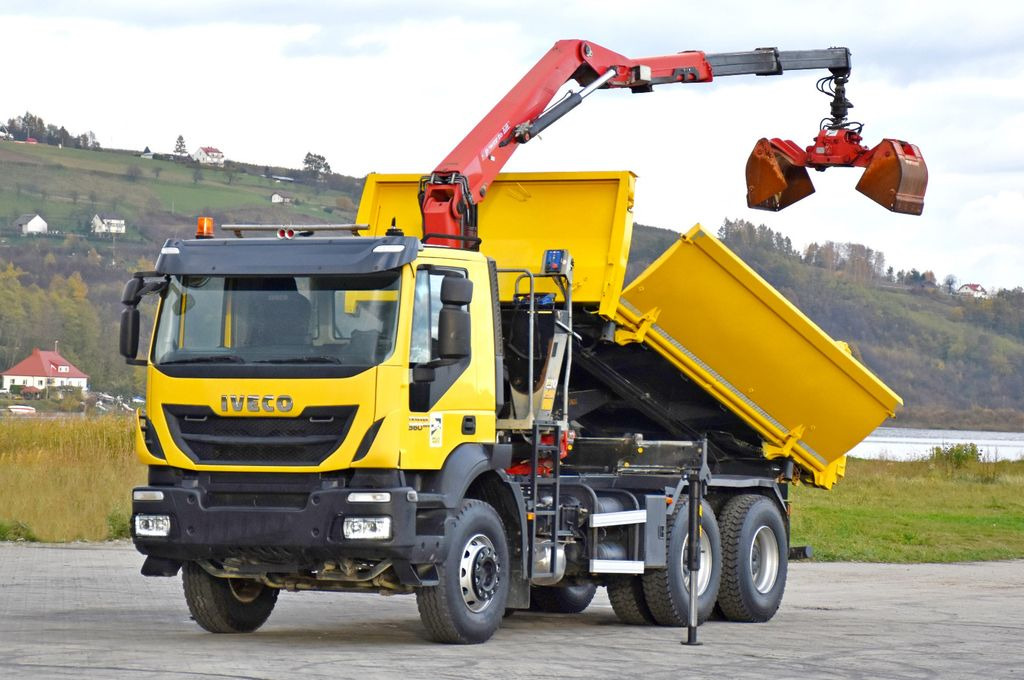 Iveco TRAKKER 360 * Kipper 4,90m* KRAN/FUNK*6x4 - Auto s hydraulickou rukou, Sklápěč: obrázek 3 Iveco TRAKKER 360 * Kipper 4,90m* KRAN/FUNK*6x4 - Auto s hydraulickou rukou, Sklápěč: obrázek 3
