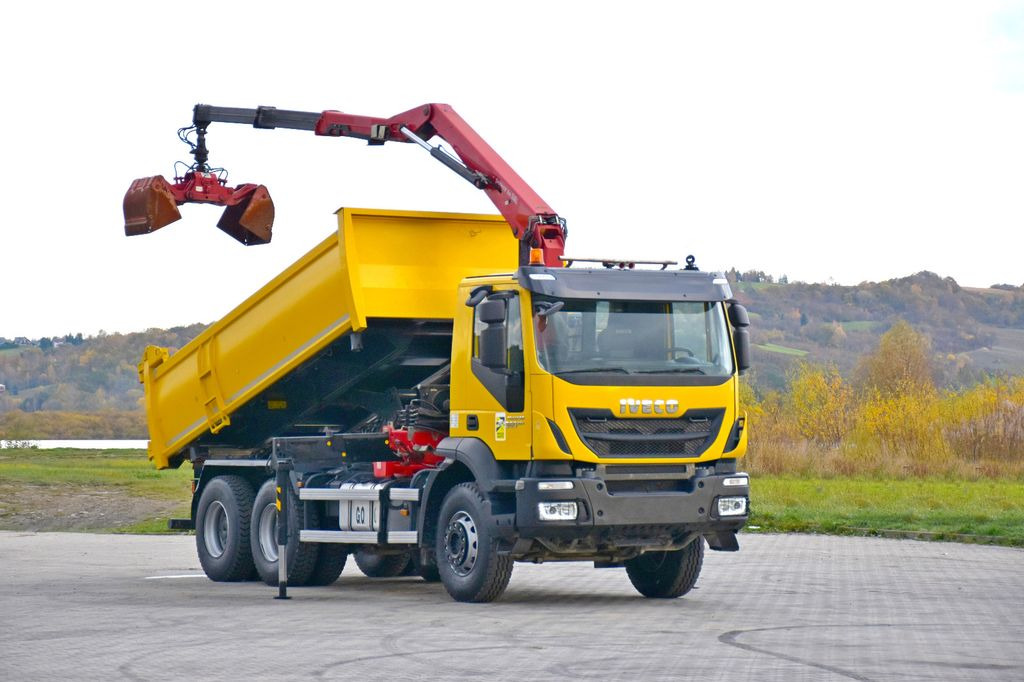 Iveco TRAKKER 360 * Kipper 4,90m* KRAN/FUNK*6x4 - Auto s hydraulickou rukou, Sklápěč: obrázek 2 Iveco TRAKKER 360 * Kipper 4,90m* KRAN/FUNK*6x4 - Auto s hydraulickou rukou, Sklápěč: obrázek 2