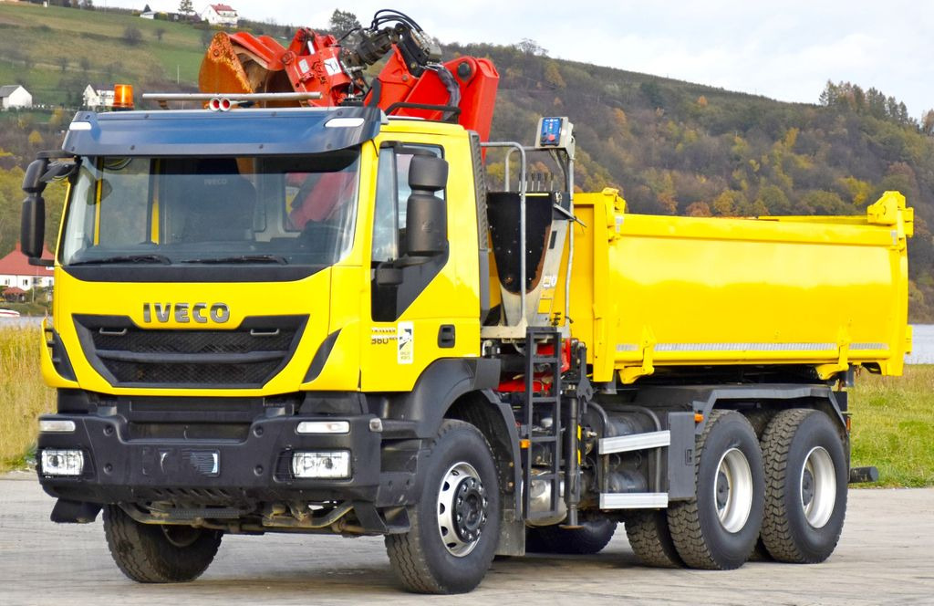 Iveco TRAKKER 360 * Kipper 4,90m* KRAN/FUNK*6x4 - Sklápěč, Auto s hydraulickou rukou: obrázek 5 Iveco TRAKKER 360 * Kipper 4,90m* KRAN/FUNK*6x4 - Sklápěč, Auto s hydraulickou rukou: obrázek 5