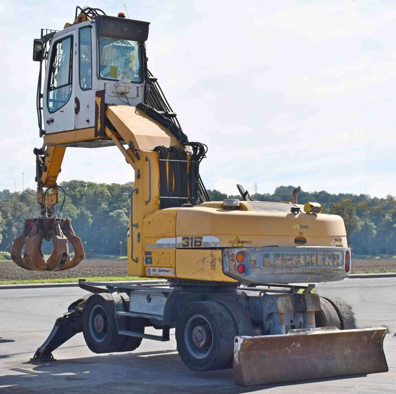 Kolesové rýpadlo Liebherr PELLE A316 * Umschlagbagger * Topzustand!: obrázek 8