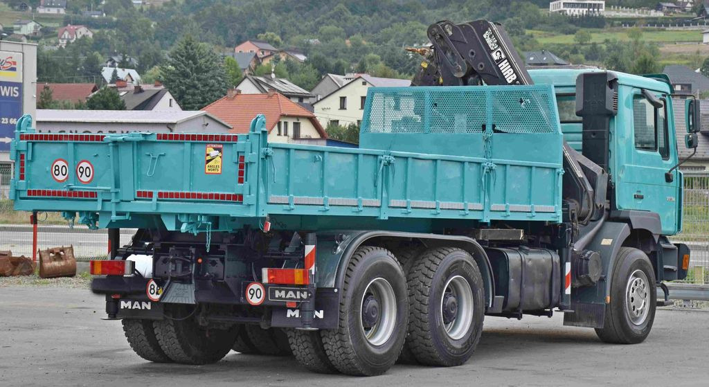 Sklápěč, Auto s hydraulickou rukou MAN 27-314 * HIAB 220 C - 3 + FUNK * 6x4: obrázek 7