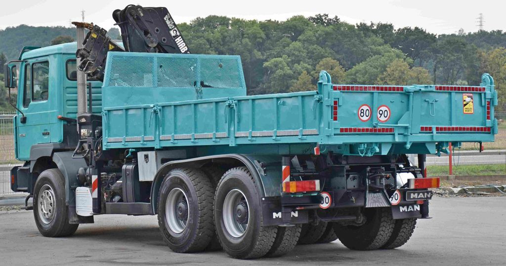 Sklápěč, Auto s hydraulickou rukou MAN 27-314 * HIAB 220 C - 3 + FUNK * 6x4: obrázek 6
