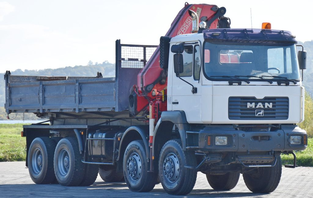 MAN 41.460 * KRAN * 8x8 ! TOPZUSTAND - Sklápěč, Auto s hydraulickou rukou: obrázek 3 MAN 41.460 * KRAN * 8x8 ! TOPZUSTAND - Sklápěč, Auto s hydraulickou rukou: obrázek 3