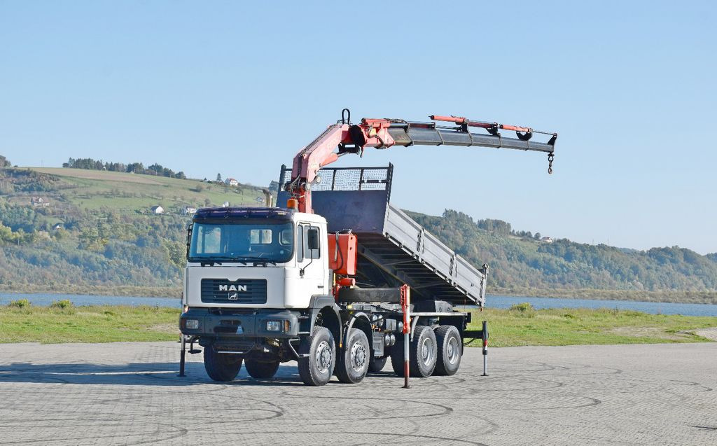 MAN 41.460 * KRAN * 8x8 ! TOPZUSTAND - Sklápěč, Auto s hydraulickou rukou: obrázek 2 MAN 41.460 * KRAN * 8x8 ! TOPZUSTAND - Sklápěč, Auto s hydraulickou rukou: obrázek 2
