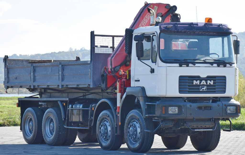 MAN 41.460 * KRAN * 8x8 ! TOPZUSTAND - Auto s hydraulickou rukou, Sklápěč: obrázek 4 MAN 41.460 * KRAN * 8x8 ! TOPZUSTAND - Auto s hydraulickou rukou, Sklápěč: obrázek 4