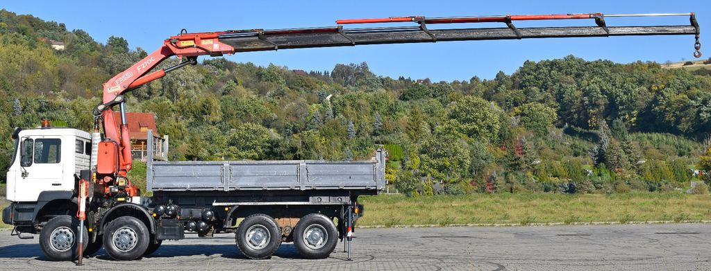 MAN 41.460 * KRAN * 8x8 ! TOPZUSTAND - Auto s hydraulickou rukou, Sklápěč: obrázek 5 MAN 41.460 * KRAN * 8x8 ! TOPZUSTAND - Auto s hydraulickou rukou, Sklápěč: obrázek 5