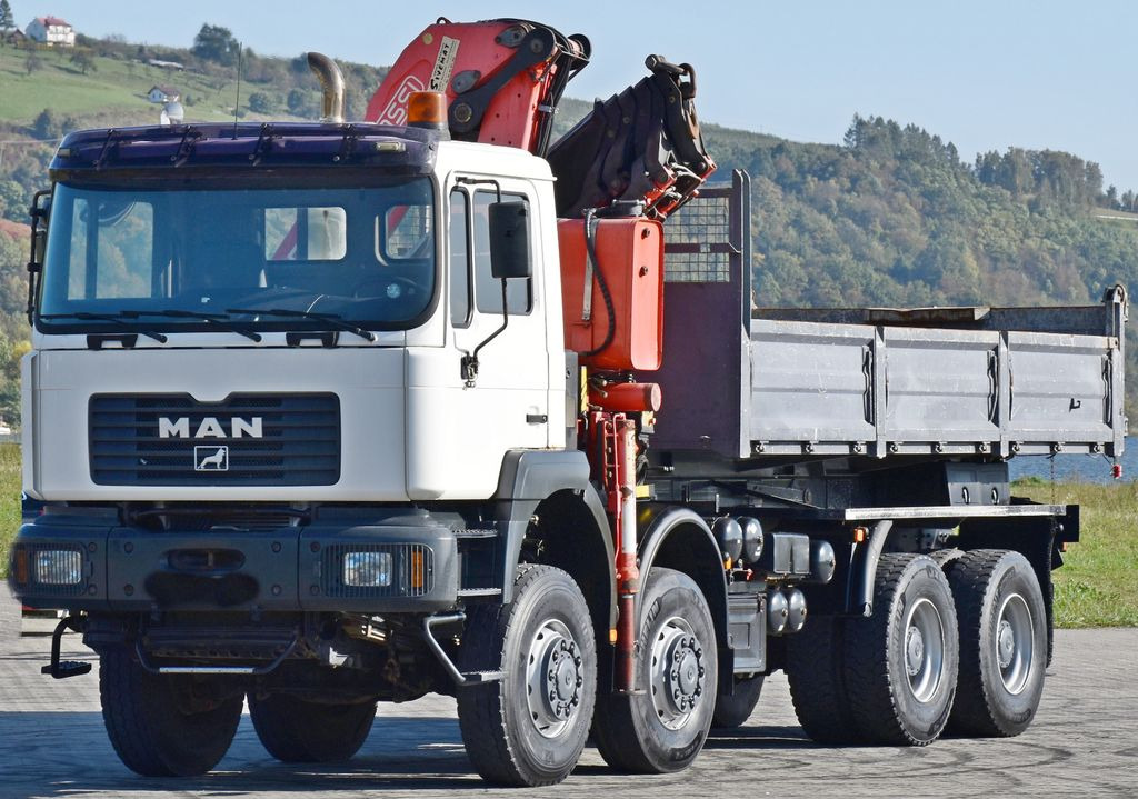 MAN 41.460 * KRAN * 8x8 ! TOPZUSTAND - Sklápěč, Auto s hydraulickou rukou: obrázek 4 MAN 41.460 * KRAN * 8x8 ! TOPZUSTAND - Sklápěč, Auto s hydraulickou rukou: obrázek 4