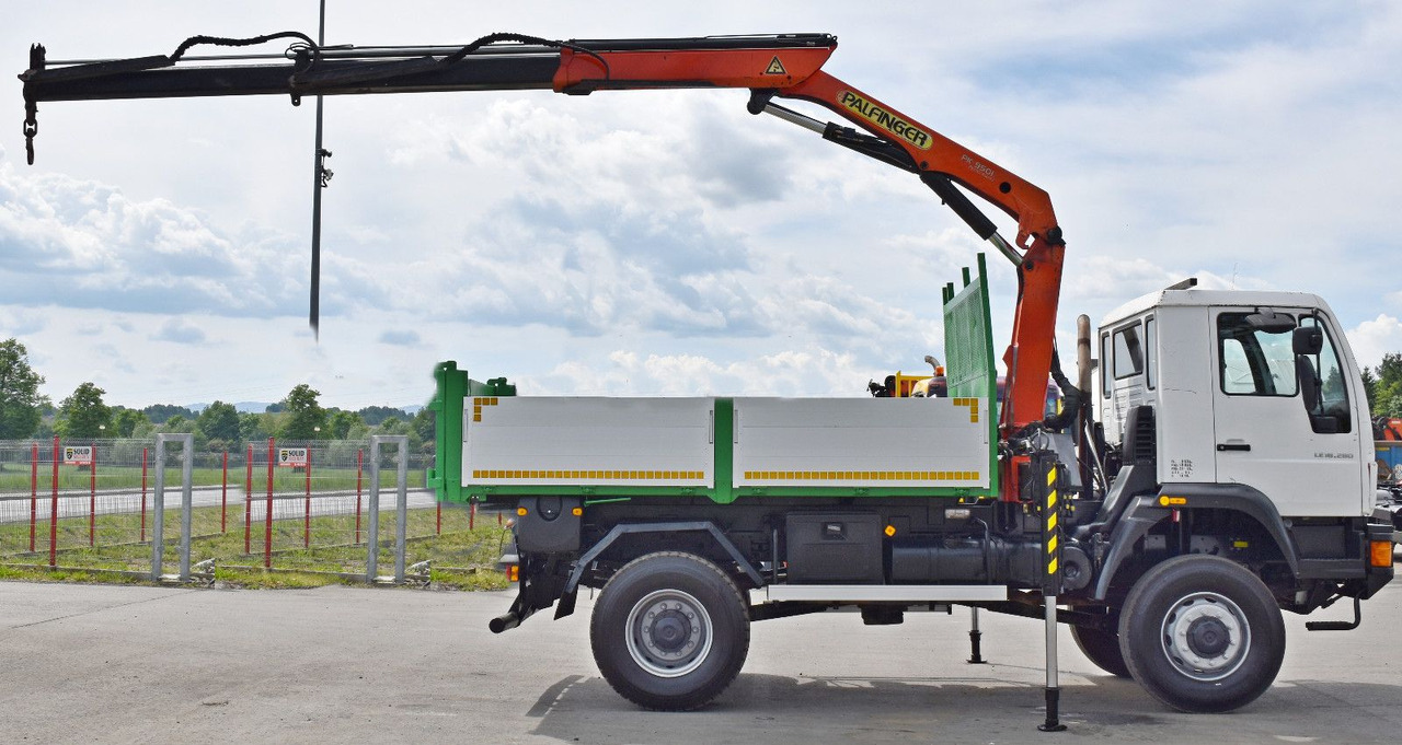 MAN LE 18.280 Kipper 3,70 m + PK 9501 /4x4 - Sklápěč, Auto s hydraulickou rukou: obrázek 5 MAN LE 18.280 Kipper 3,70 m + PK 9501 /4x4 - Sklápěč, Auto s hydraulickou rukou: obrázek 5