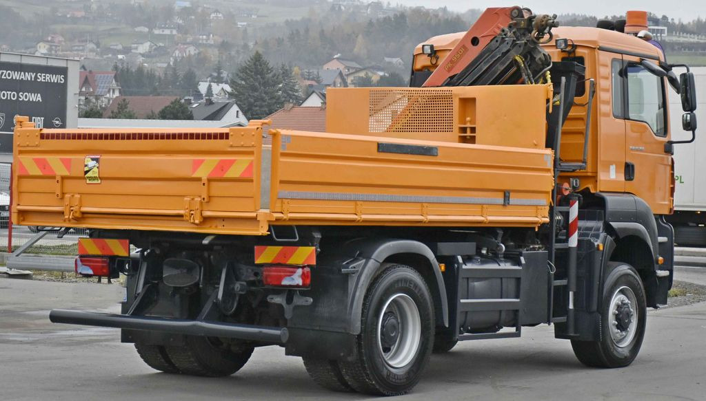 Auto s hydraulickou rukou, Sklápěč MAN TGA 18.360 * PK 10501 + FUNK *4x4: obrázek 8