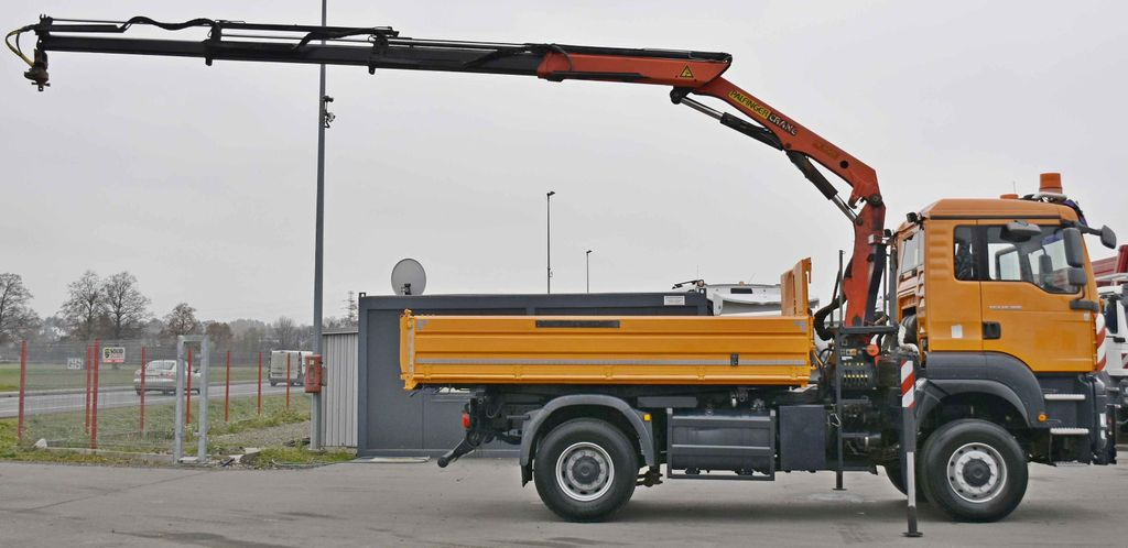 Auto s hydraulickou rukou, Sklápěč MAN TGA 18.360 * PK 10501 + FUNK *4x4: obrázek 6