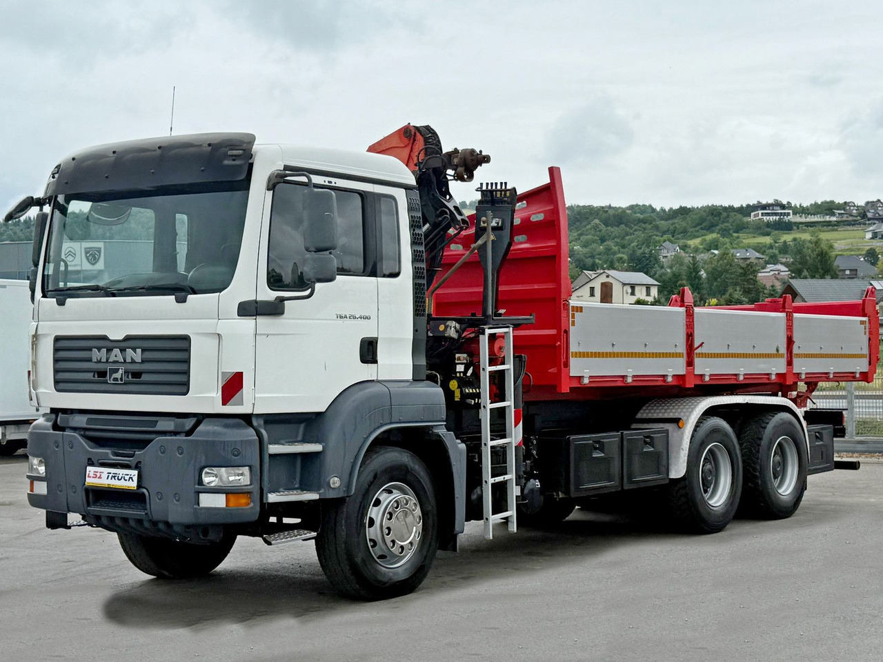 MAN TGA 26.400 * KIPPER 6,00m + PK 15500 * 6x4 * TOP - Auto s hydraulickou rukou: obrázek 3 MAN TGA 26.400 * KIPPER 6,00m + PK 15500 * 6x4 * TOP - Auto s hydraulickou rukou: obrázek 3