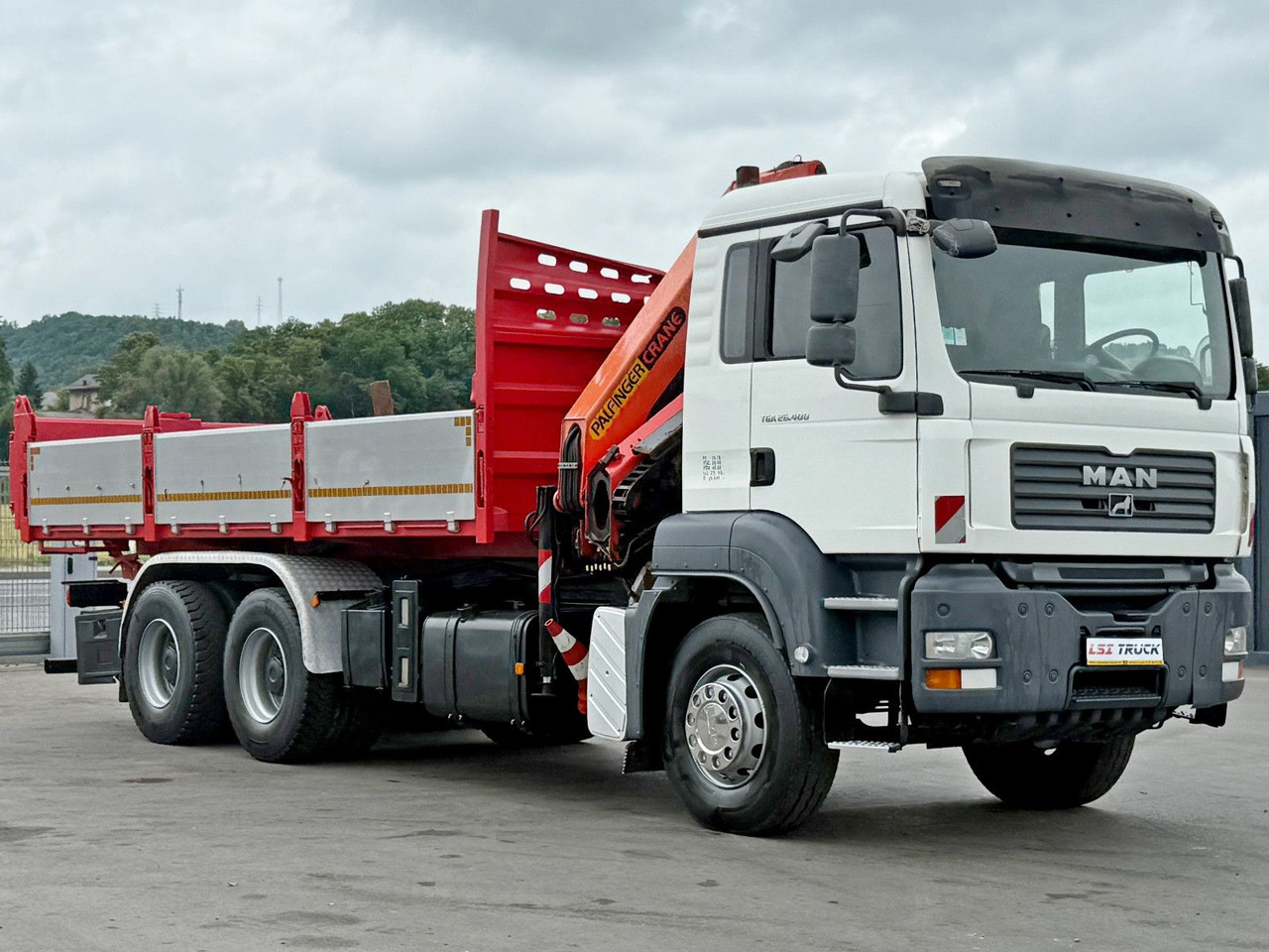 MAN TGA 26.400 * KIPPER 6,00m + PK 15500 * 6x4 * TOP - Auto s hydraulickou rukou: obrázek 4 MAN TGA 26.400 * KIPPER 6,00m + PK 15500 * 6x4 * TOP - Auto s hydraulickou rukou: obrázek 4