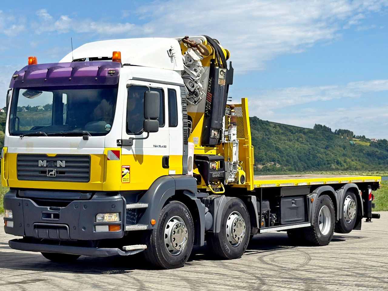 MAN TGA 35.430 * HIAB 700 E - 6 + FUNK* TOPZUSTAND - Auto s hydraulickou rukou: obrázek 4 MAN TGA 35.430 * HIAB 700 E - 6 + FUNK* TOPZUSTAND - Auto s hydraulickou rukou: obrázek 4