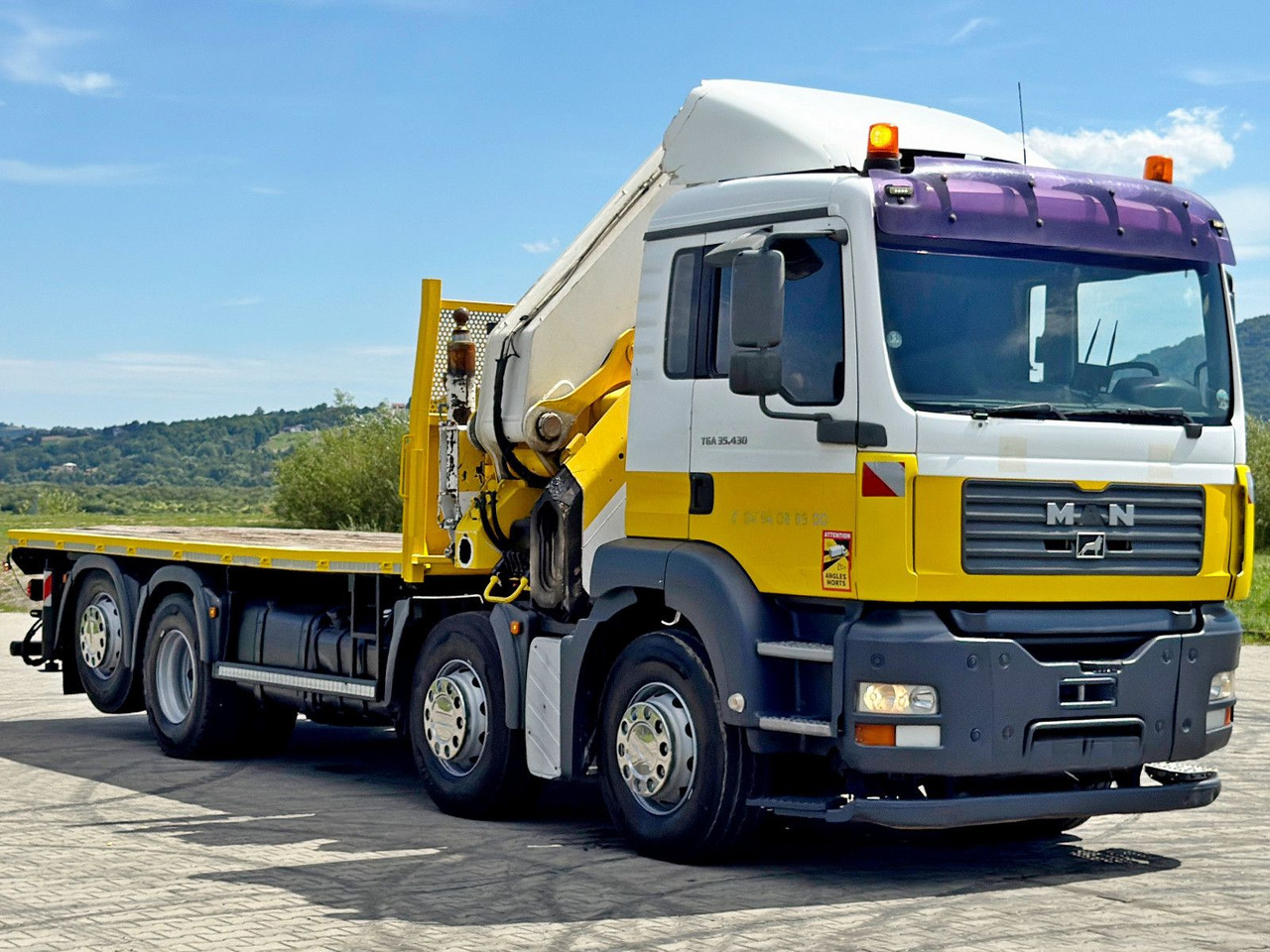 MAN TGA 35.430 * HIAB 700 E - 6 + FUNK* TOPZUSTAND - Auto s hydraulickou rukou: obrázek 3 MAN TGA 35.430 * HIAB 700 E - 6 + FUNK* TOPZUSTAND - Auto s hydraulickou rukou: obrázek 3