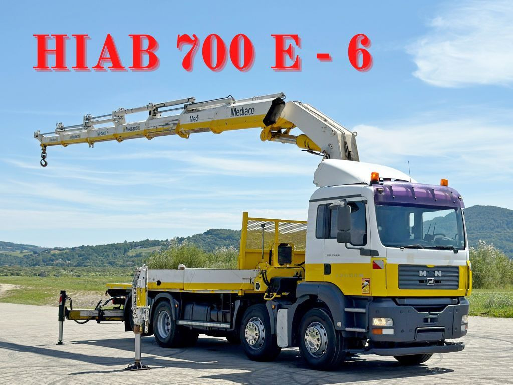 MAN TGA 35.430 * HIAB 700 E - 6 + FUNK* TOPZUSTAND - Auto s hydraulickou rukou: obrázek 1 MAN TGA 35.430 * HIAB 700 E - 6 + FUNK* TOPZUSTAND - Auto s hydraulickou rukou: obrázek 1