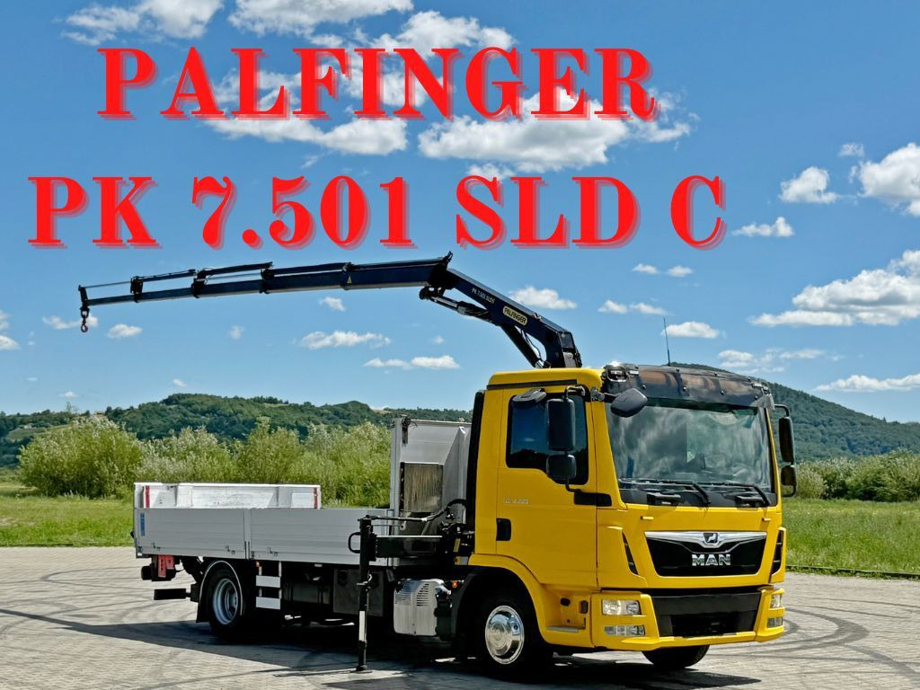 MAN TGL 12.220* PK 7.501 SLD C + FUNK + LIFT*TO - Auto s hydraulickou rukou: obrázek 1 MAN TGL 12.220* PK 7.501 SLD C + FUNK + LIFT*TO - Auto s hydraulickou rukou: obrázek 1