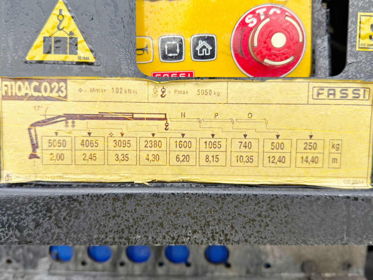 Auto s hydraulickou rukou MAN TGM 15.250* FASSI F110A.0.23 * TOPZUSTAND: obrázek 9 Auto s hydraulickou rukou MAN TGM 15.250* FASSI F110A.0.23 * TOPZUSTAND: obrázek 9