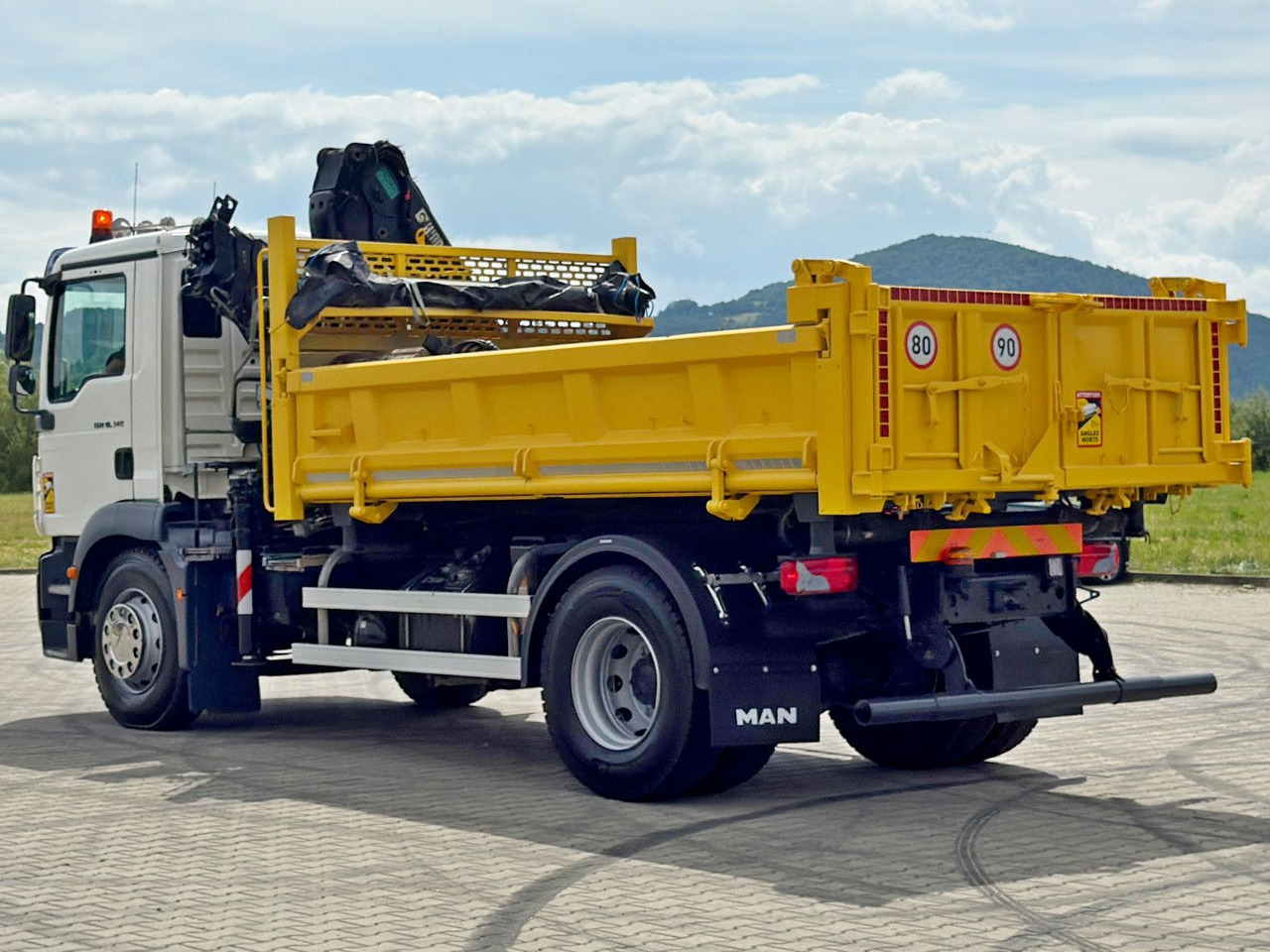 Auto s hydraulickou rukou MAN TGM 18.340* KIPPER 4,05m*HIAB 111 B-2 HIDUO/FUNK: obrázek 7