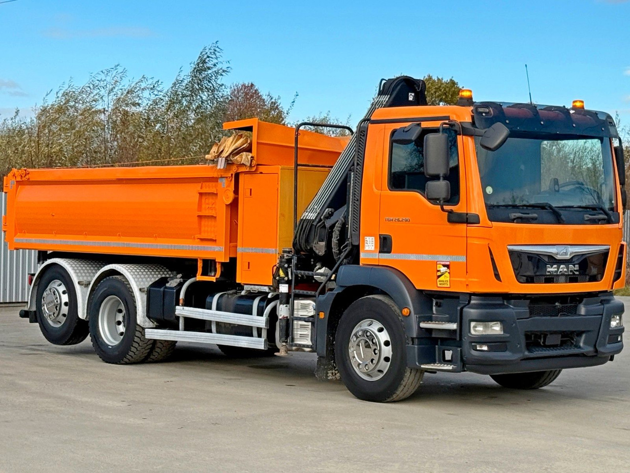 MAN TGM 26.290* KIPPER 4,60m*HIAB 111 B-3 HIDUO/FUNK - Auto s hydraulickou rukou: obrázek 3 MAN TGM 26.290* KIPPER 4,60m*HIAB 111 B-3 HIDUO/FUNK - Auto s hydraulickou rukou: obrázek 3