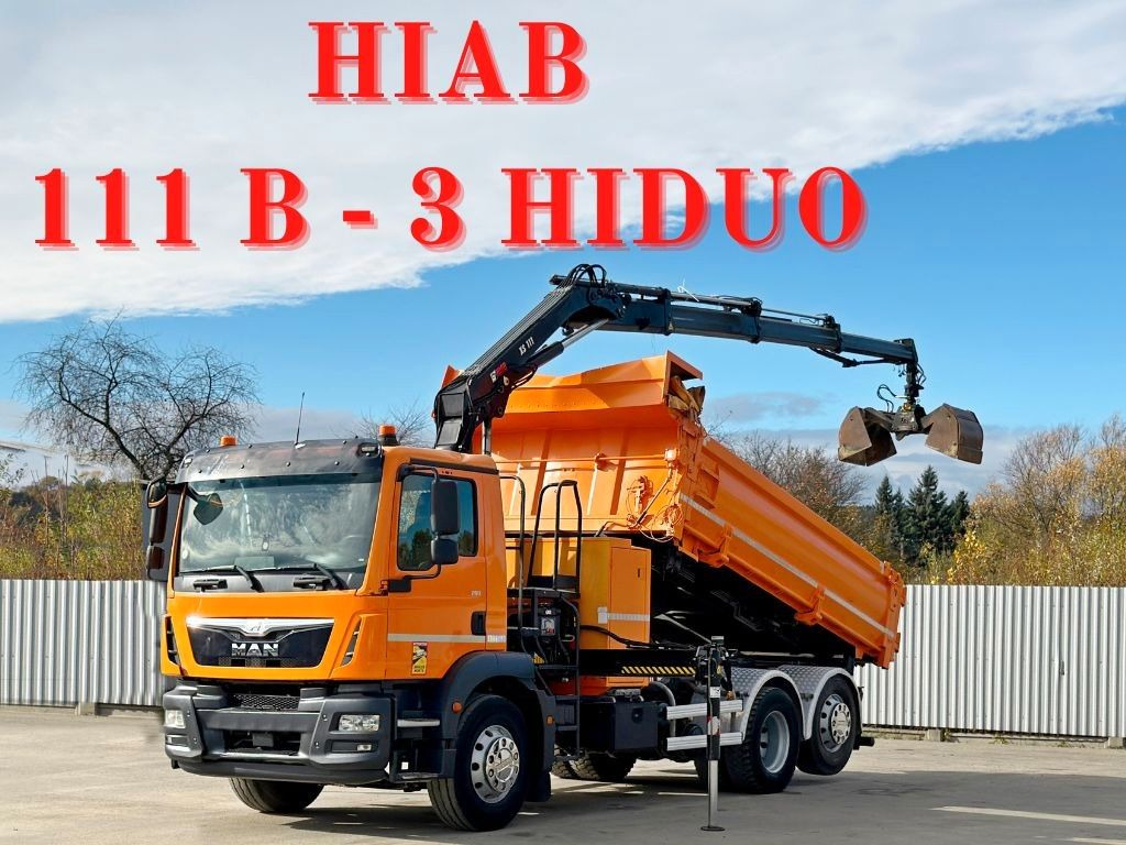 MAN TGM 26.290* KIPPER 4,60m*HIAB 111 B-3 HIDUO/FUNK - Auto s hydraulickou rukou: obrázek 1 MAN TGM 26.290* KIPPER 4,60m*HIAB 111 B-3 HIDUO/FUNK - Auto s hydraulickou rukou: obrázek 1