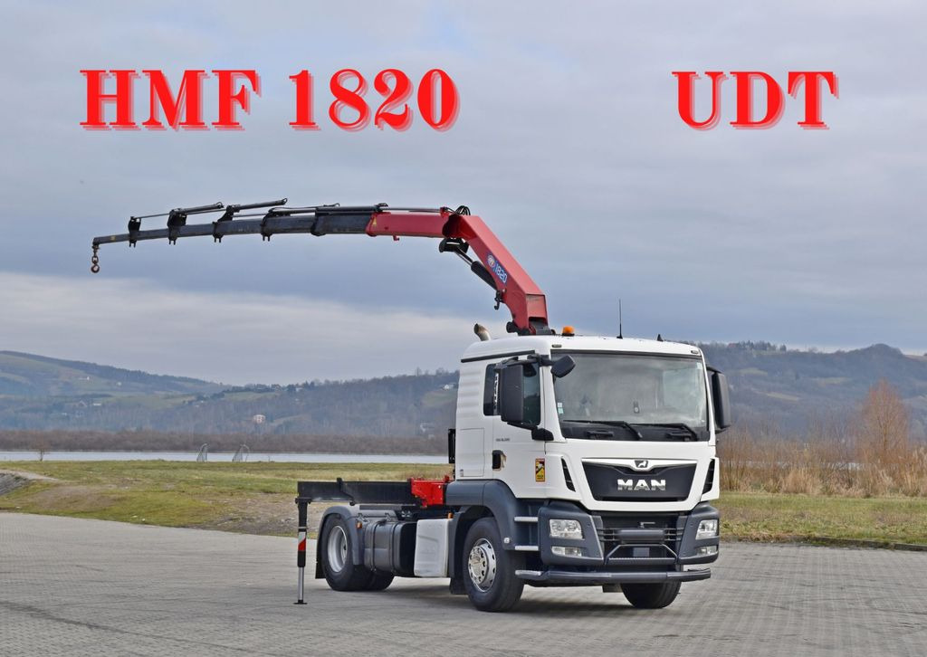 MAN TGS 18.500 Sattelzugmaschine + KRAN /FUNK - Auto s hydraulickou rukou: obrázek 1 MAN TGS 18.500 Sattelzugmaschine + KRAN /FUNK - Auto s hydraulickou rukou: obrázek 1