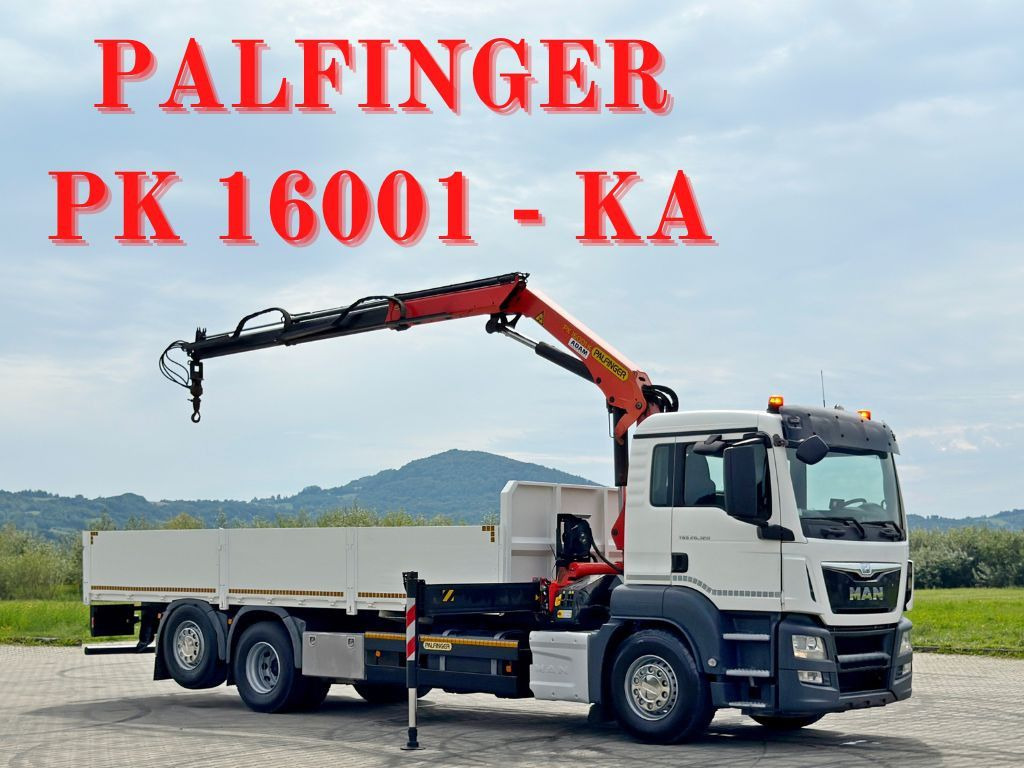 MAN TGS 26.320*PRITSCHE 7,20 / PK 16001-KA + FUNK - Auto s hydraulickou rukou: obrázek 1 MAN TGS 26.320*PRITSCHE 7,20 / PK 16001-KA + FUNK - Auto s hydraulickou rukou: obrázek 1