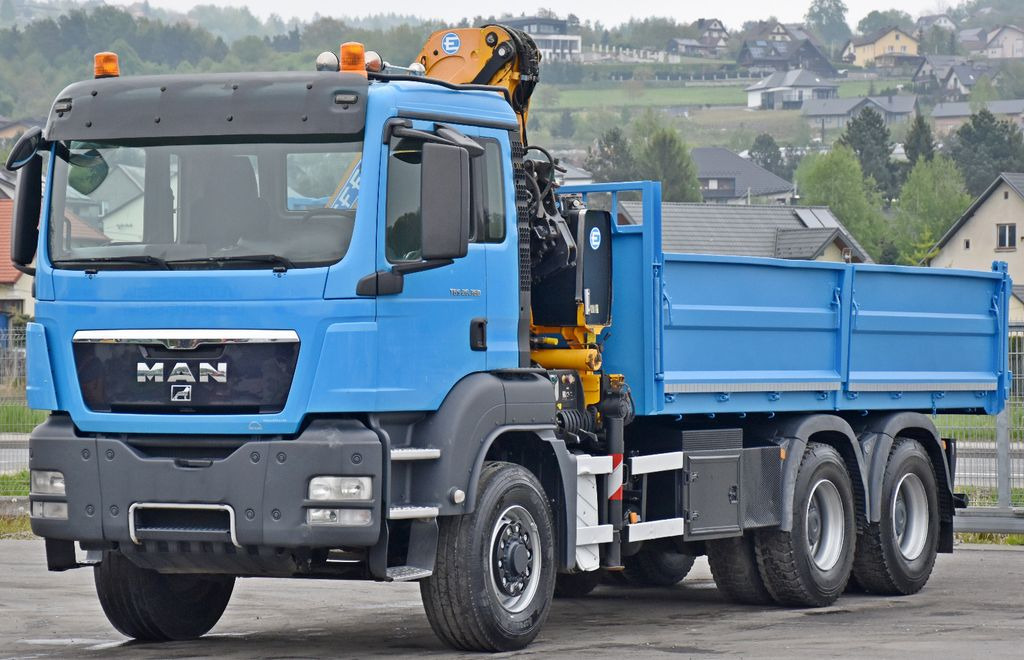 MAN TGS 26.360 Kipper 5,50m*EFFER 165.11/2S+FUNK*6x6 - Auto s hydraulickou rukou, Sklápěč: obrázek 4 MAN TGS 26.360 Kipper 5,50m*EFFER 165.11/2S+FUNK*6x6 - Auto s hydraulickou rukou, Sklápěč: obrázek 4
