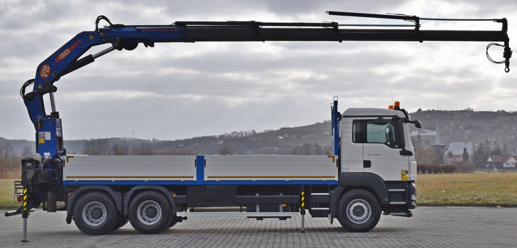 MAN TGS 26.360*PRITSCHE 6,60m * PM 30 SP / FUNK *6x4 - Auto s hydraulickou rukou: obrázek 5 MAN TGS 26.360*PRITSCHE 6,60m * PM 30 SP / FUNK *6x4 - Auto s hydraulickou rukou: obrázek 5