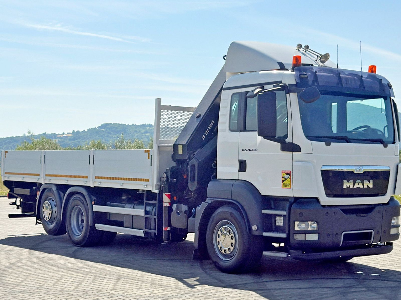 MAN TGS 26.400 * HIAB 322 EP-5 HIDUO + FUNK* TOP - Auto s hydraulickou rukou: obrázek 3 MAN TGS 26.400 * HIAB 322 EP-5 HIDUO + FUNK* TOP - Auto s hydraulickou rukou: obrázek 3