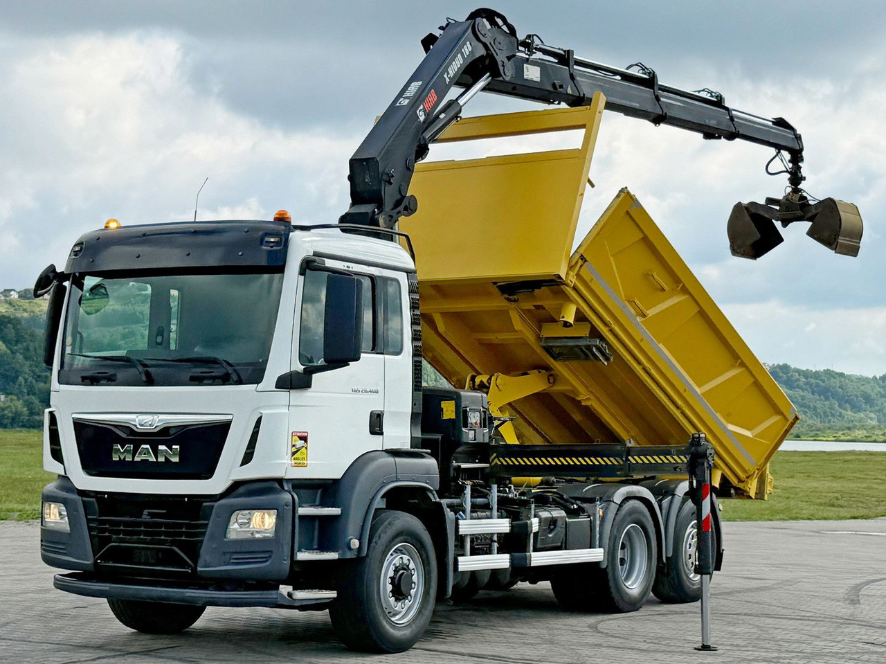 MAN TGS 26.400 * HIAB X-HIDUO 188 E-3 + FUNK * 6x4 - Auto s hydraulickou rukou: obrázek 3 MAN TGS 26.400 * HIAB X-HIDUO 188 E-3 + FUNK * 6x4 - Auto s hydraulickou rukou: obrázek 3