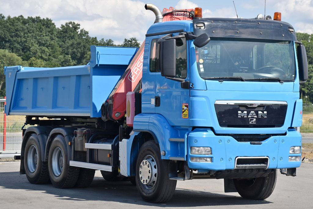 MAN TGS 26.400 Kipper 4,60m*PK F130A.22 + FUNK/6x4 - Auto s hydraulickou rukou, Sklápěč: obrázek 4 MAN TGS 26.400 Kipper 4,60m*PK F130A.22 + FUNK/6x4 - Auto s hydraulickou rukou, Sklápěč: obrázek 4